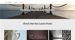 Desktop Screenshot of depressionalliance.org